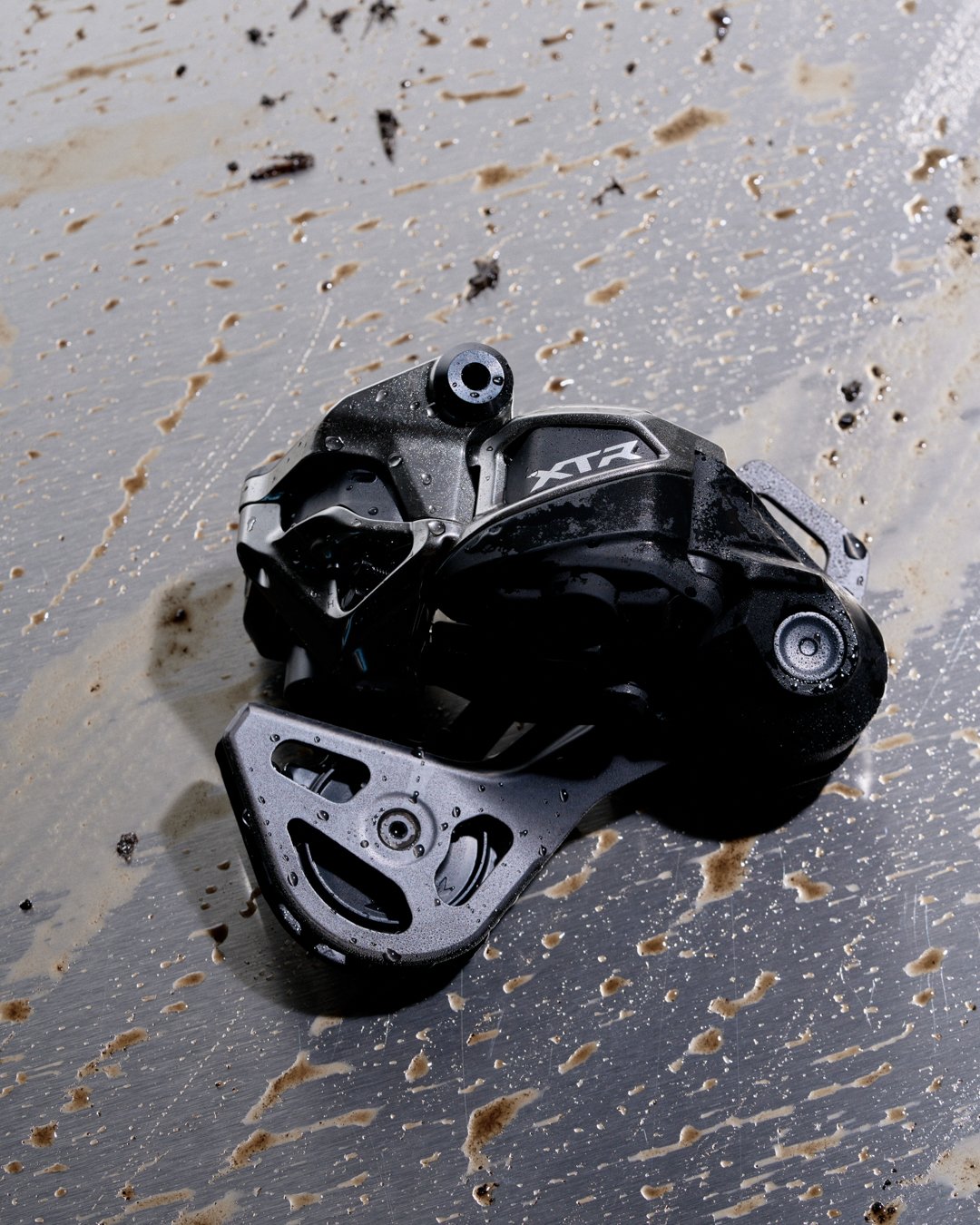 Dérailleur Shimano Deore XT du KTM Myroon Prime, conçu pour affronter toutes les conditions