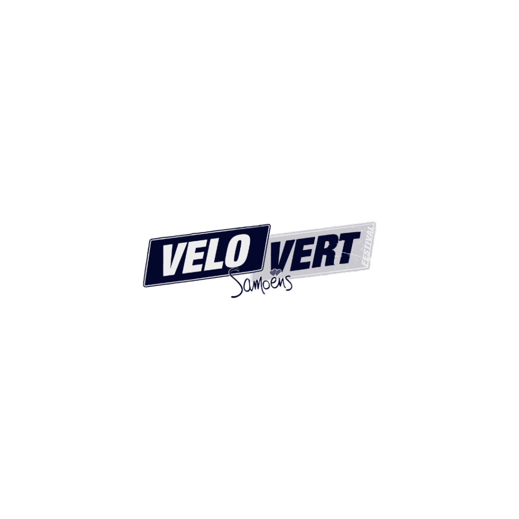Logo du Vélo Vert Festival, rassemblement de passionnés de VTT et de marques outdoor.
