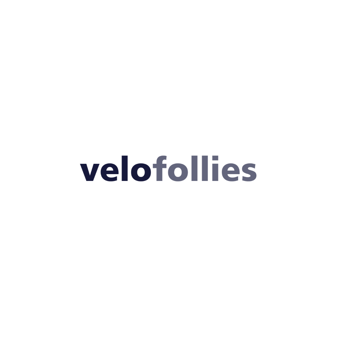 Logo du salon Velofollies, l’un des plus grands événements cyclistes en Belgique.
